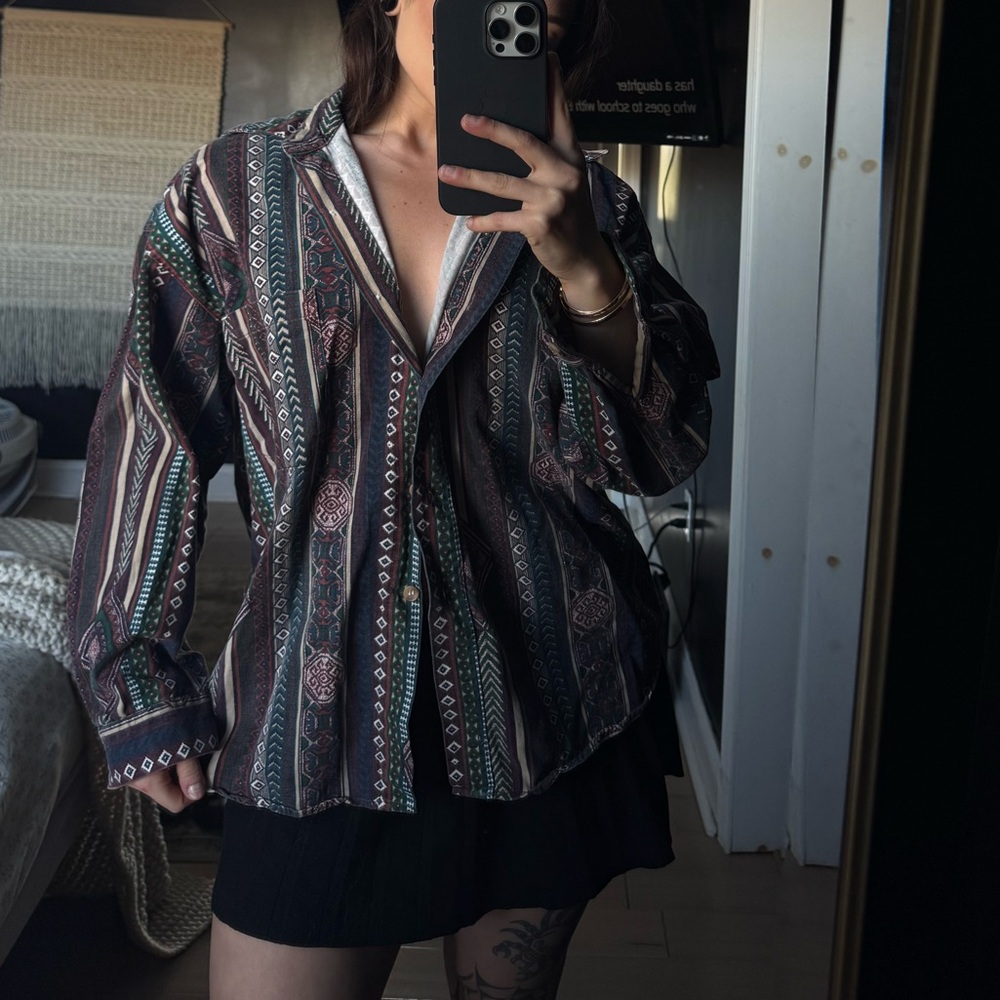 Red Rover Button Down - image 1